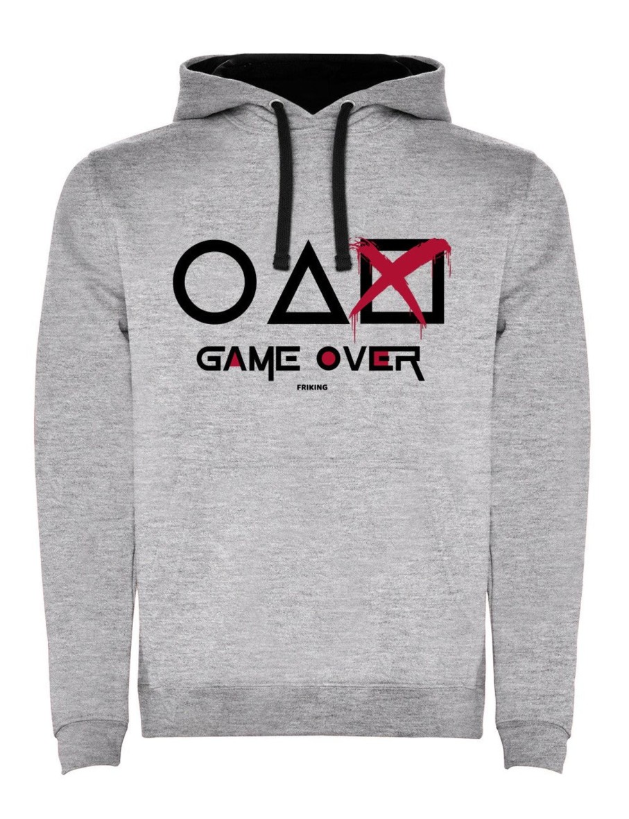 Friking Game Over Squid - 261 | Sudaderas Con Capucha Uni