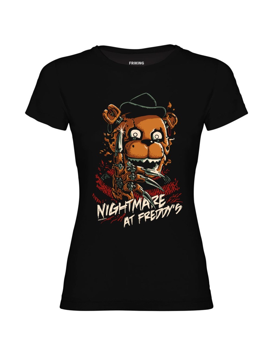 Friking Nightmare At Freddy´S - 291A | Camisetas Mujer