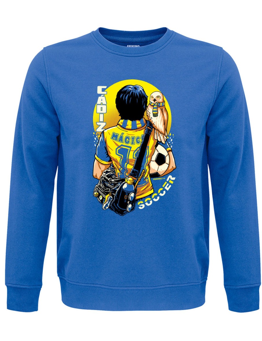 Friking Soccer Magic - 213A | Sudaderas Sin Capucha Uni