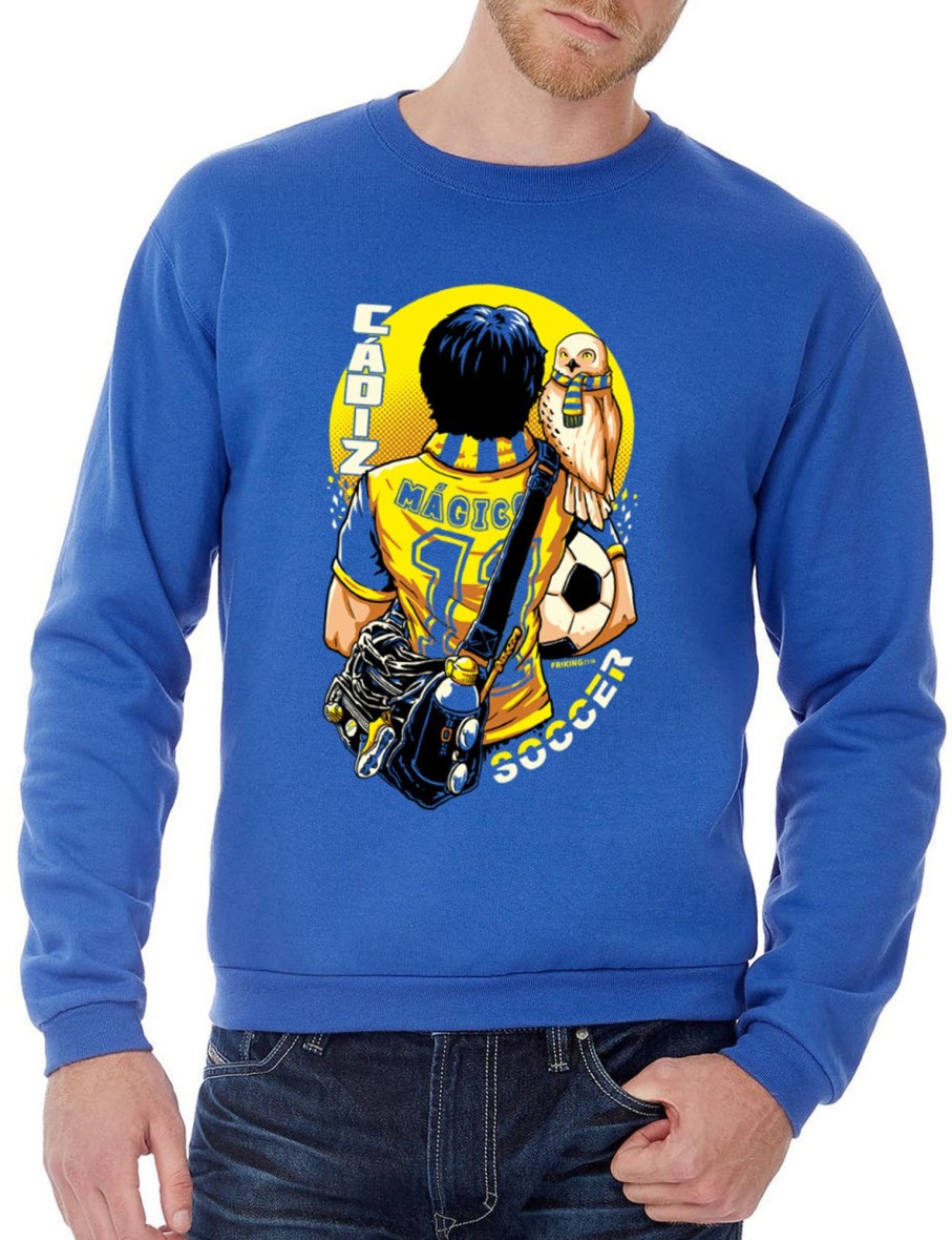 Friking Soccer Magic - 213A | Sudaderas Sin Capucha Uni