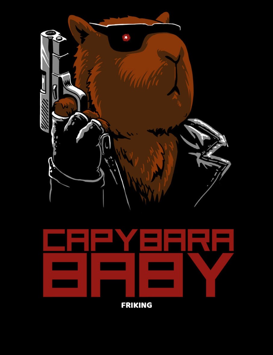 Friking Capybara Baby - 218A | Delantales