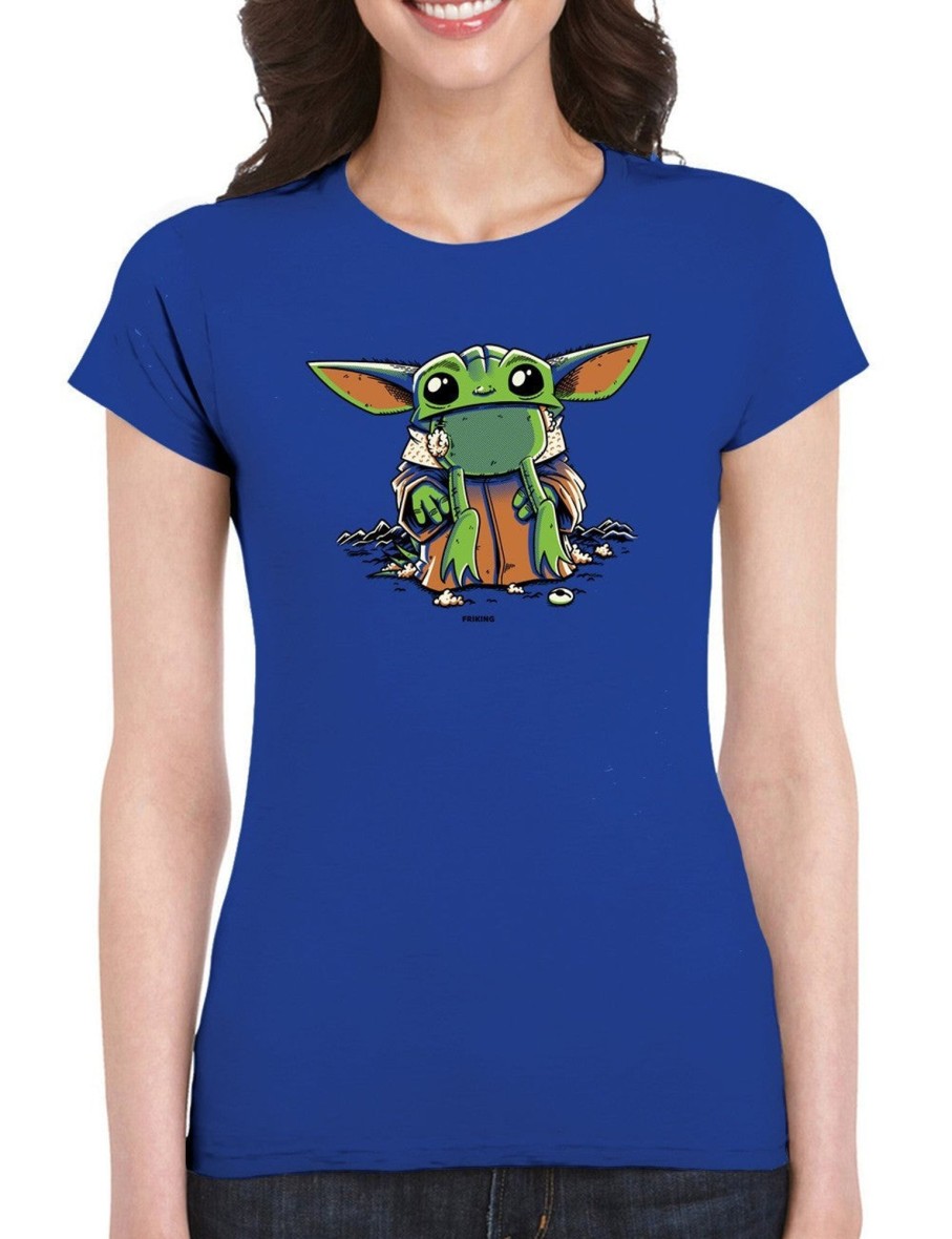 Friking Baby Alien Frog - D 159 | Camisetas Mujer