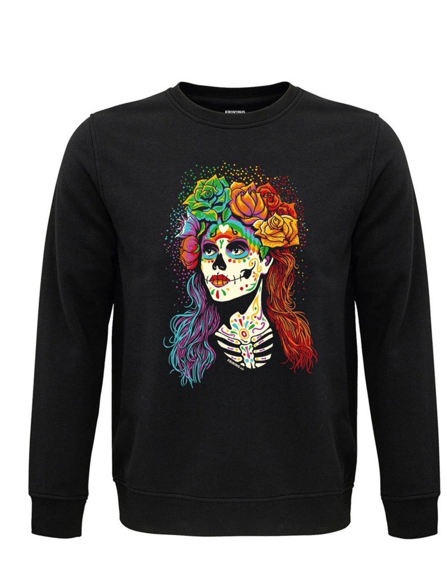 Friking Catrina Rainbow - 686 | Sudaderas Sin Capucha Nino