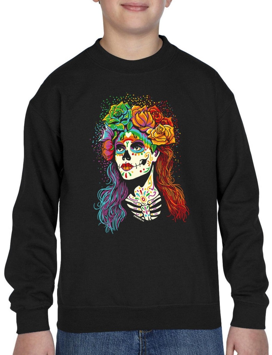 Friking Catrina Rainbow - 686 | Sudaderas Sin Capucha Nino