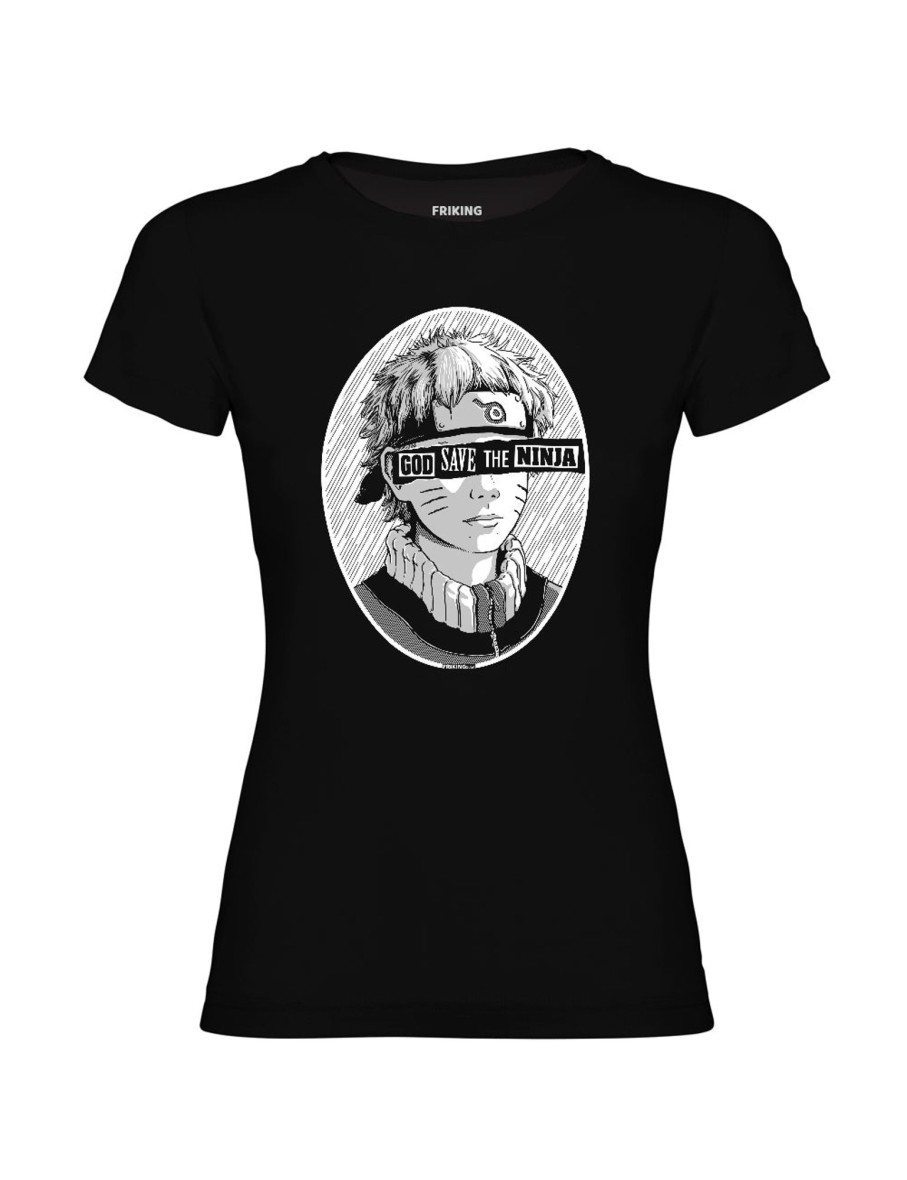 Friking God Save The Ninja - 205A | Camisetas Mujer