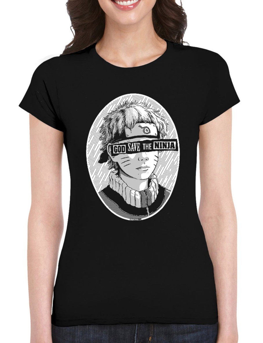 Friking God Save The Ninja - 205A | Camisetas Mujer