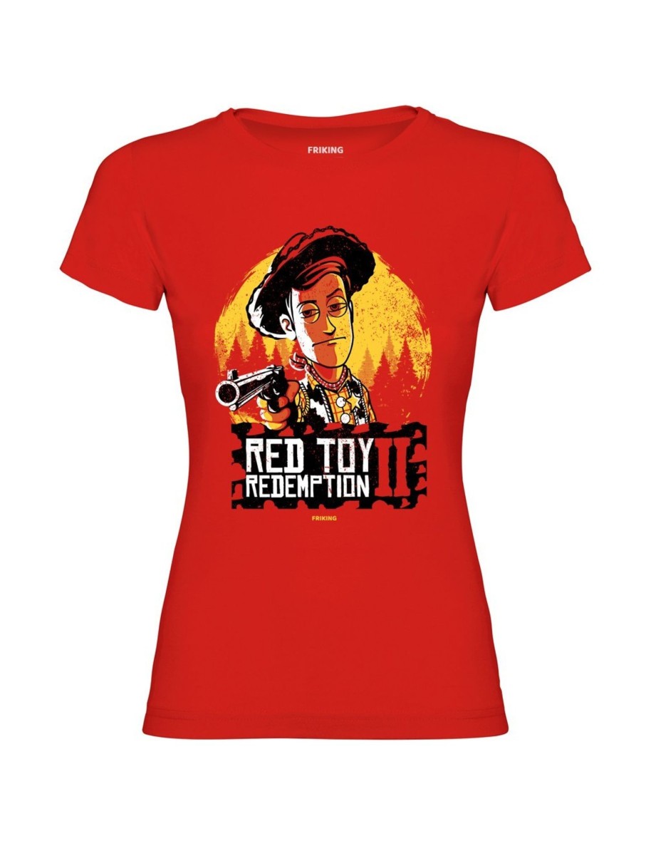 Friking Red Toy Redemption Ii - D 205 | Camisetas Mujer