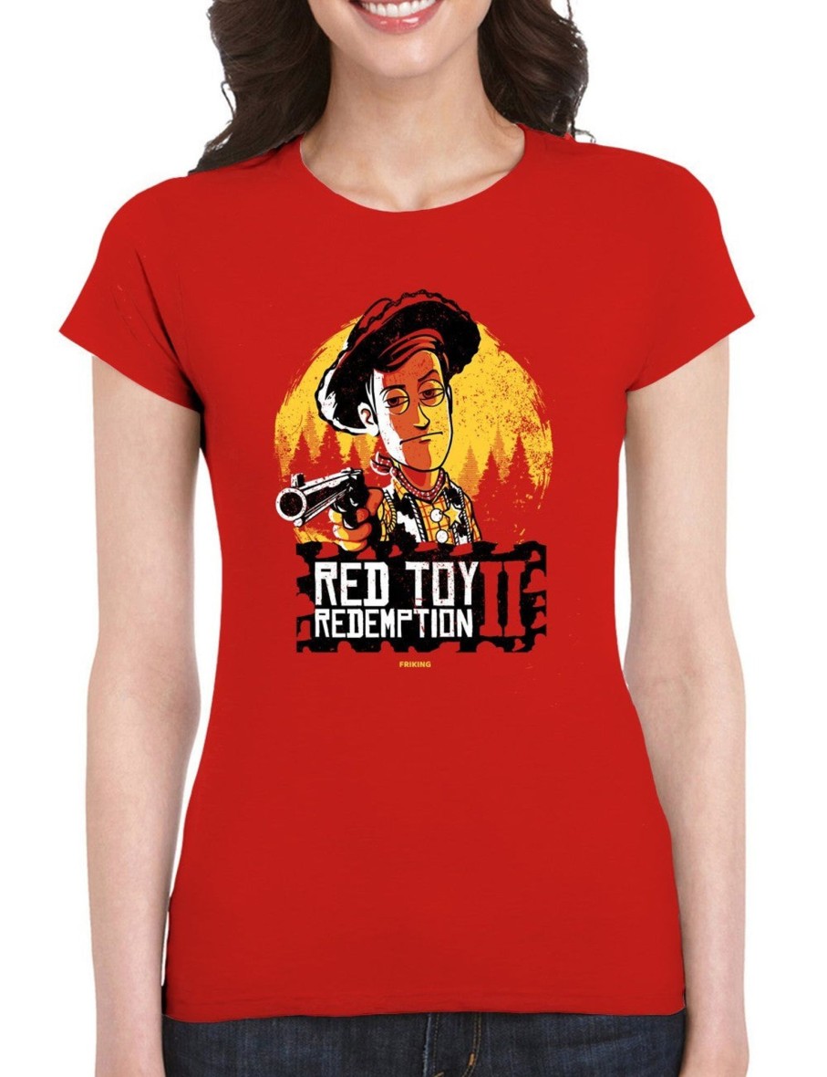 Friking Red Toy Redemption Ii - D 205 | Camisetas Mujer