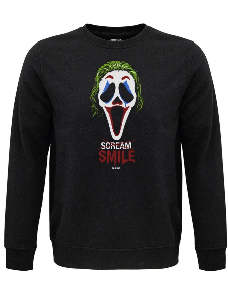 Friking Just Smile - 190 | Sudaderas Sin Capucha Uni