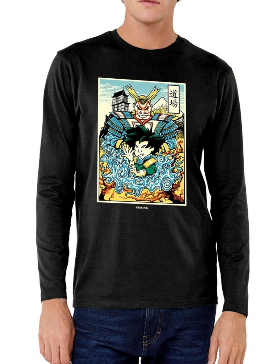 Friking Ukiyo E-Hero - 68 | Camisetas Manga Larga Hombre