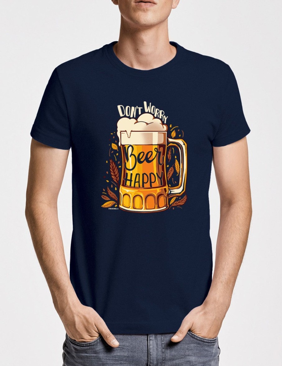 Friking Beer Happy - 671 | Camisetas Hombre