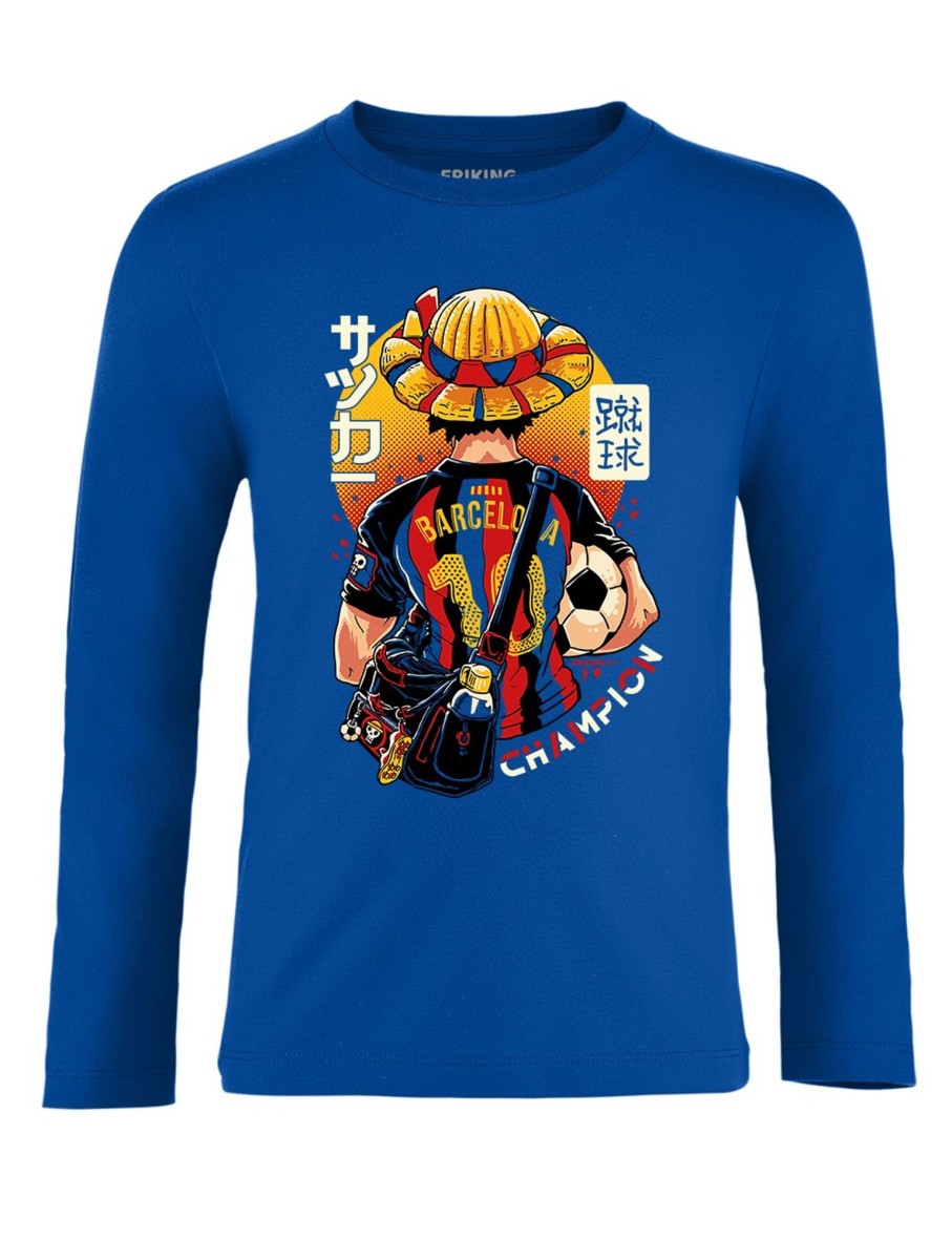 Friking Soccer Pirate - 319A | Camisetas Manga Larga Nino