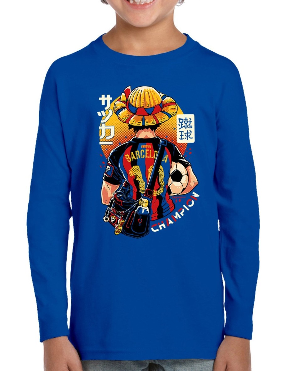 Friking Soccer Pirate - 319A | Camisetas Manga Larga Nino