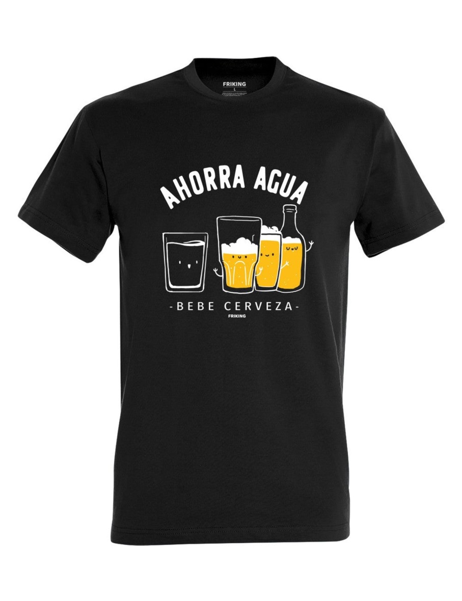 Friking Ahorra Agua - 343 | Camisetas Hombre