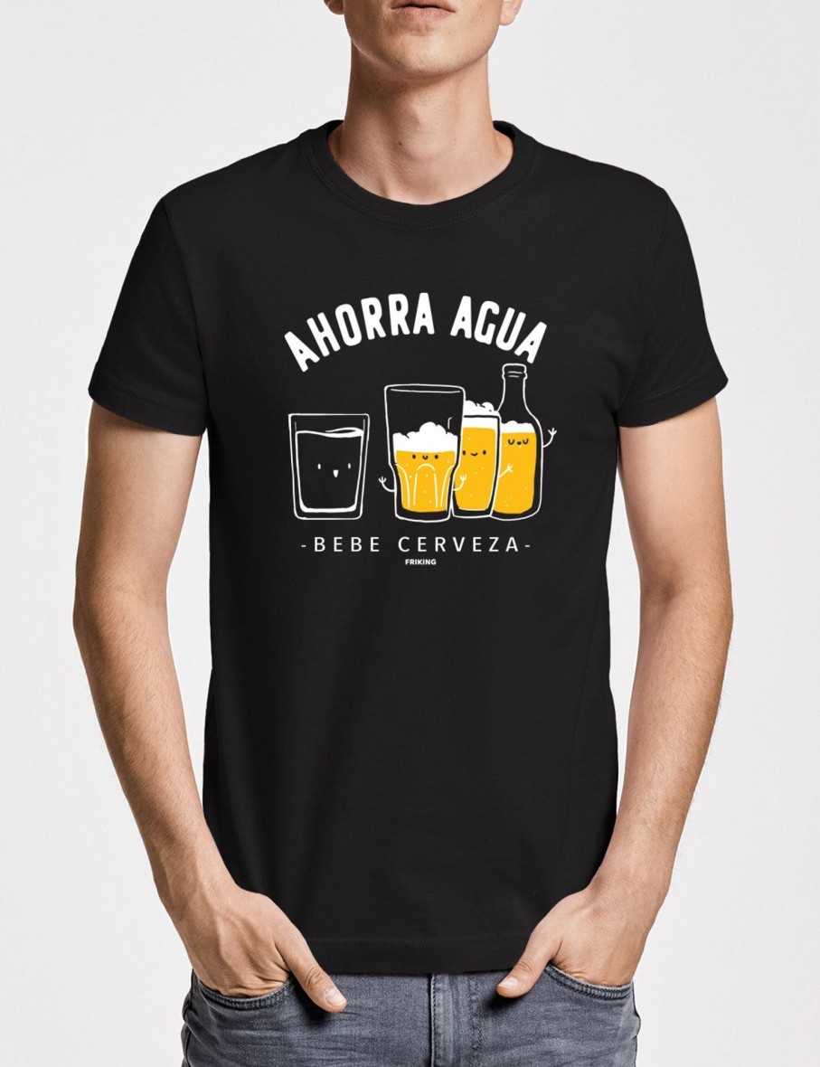 Friking Ahorra Agua - 343 | Camisetas Hombre