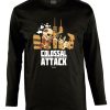 Friking Colossal Vs Attack - 9 | Camisetas Manga Larga Hombre