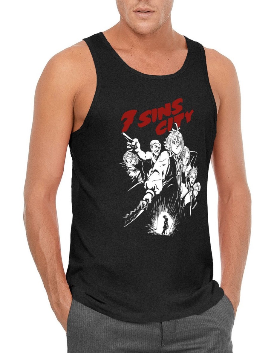 Friking 7 Sins City - 489 | Camisetas De Tirantes