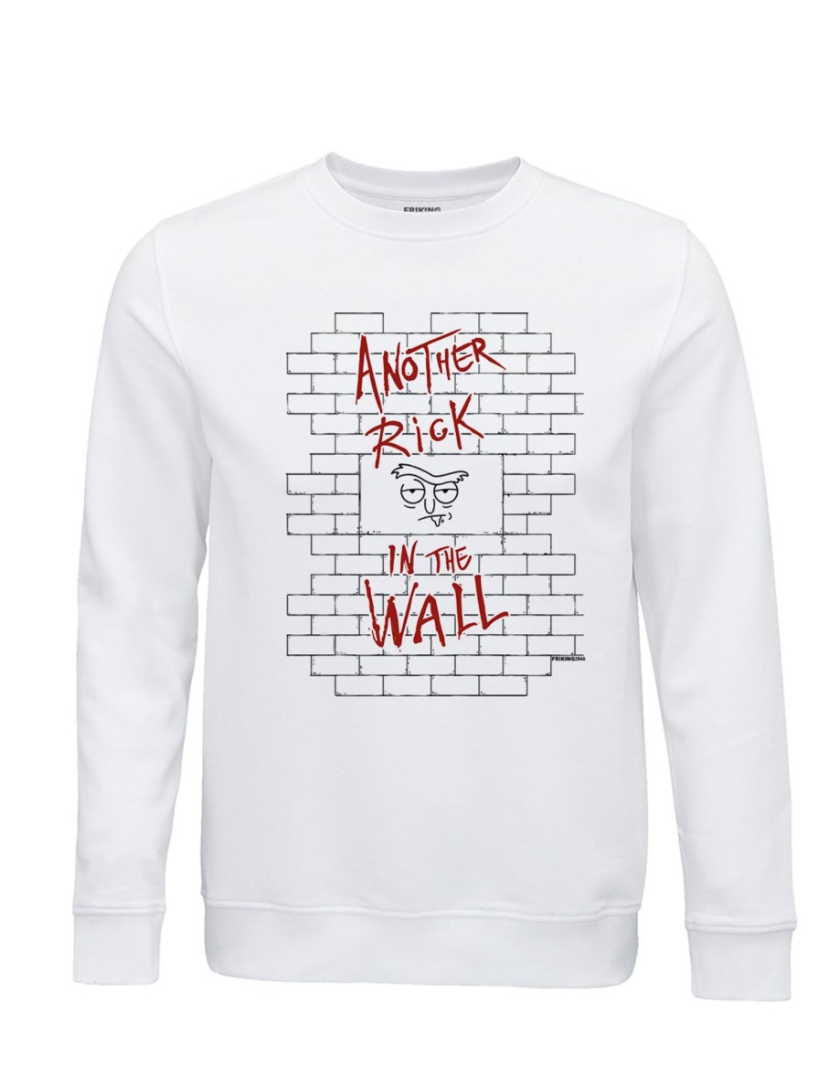 Friking Rick In The Wall - 294A | Sudaderas Sin Capucha Nino