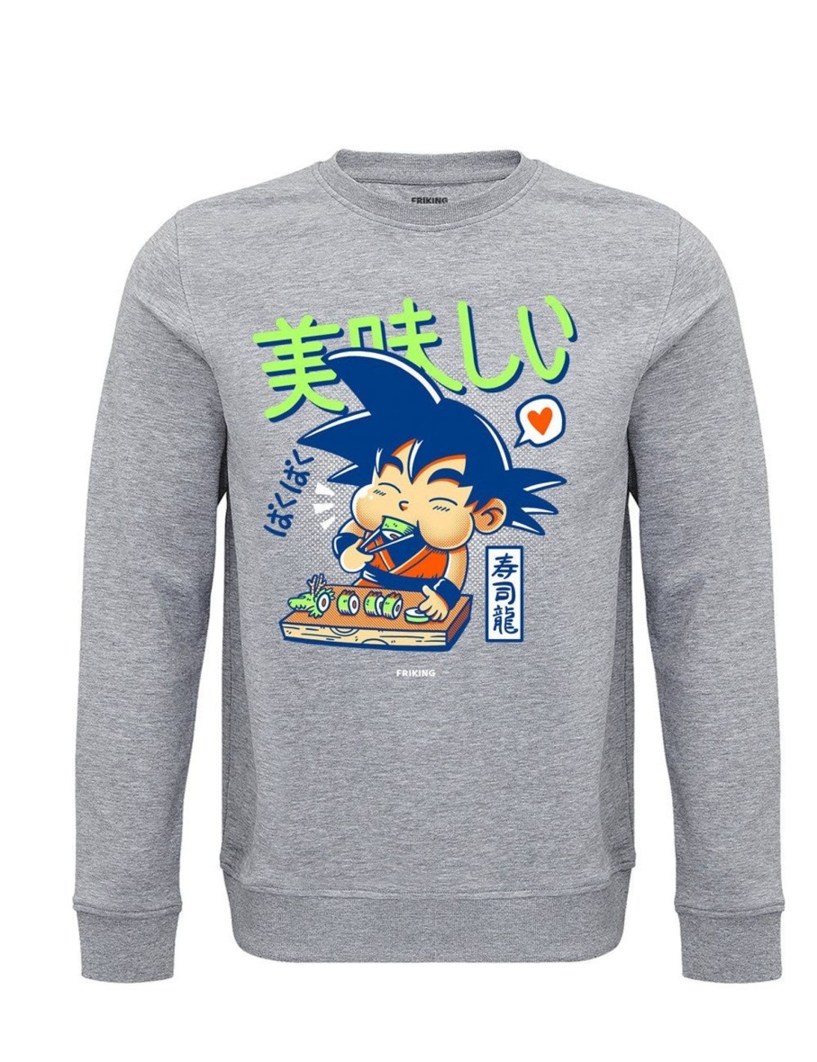 Friking Sushi Dragon - 40 | Sudaderas Sin Capucha Nino