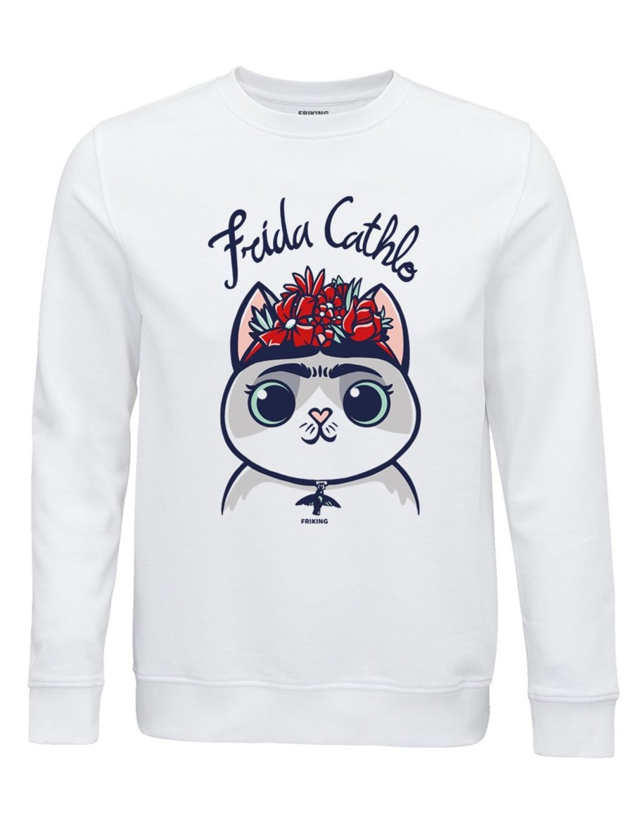 Friking Frida Cathlo - 377 | Sudaderas Sin Capucha Uni