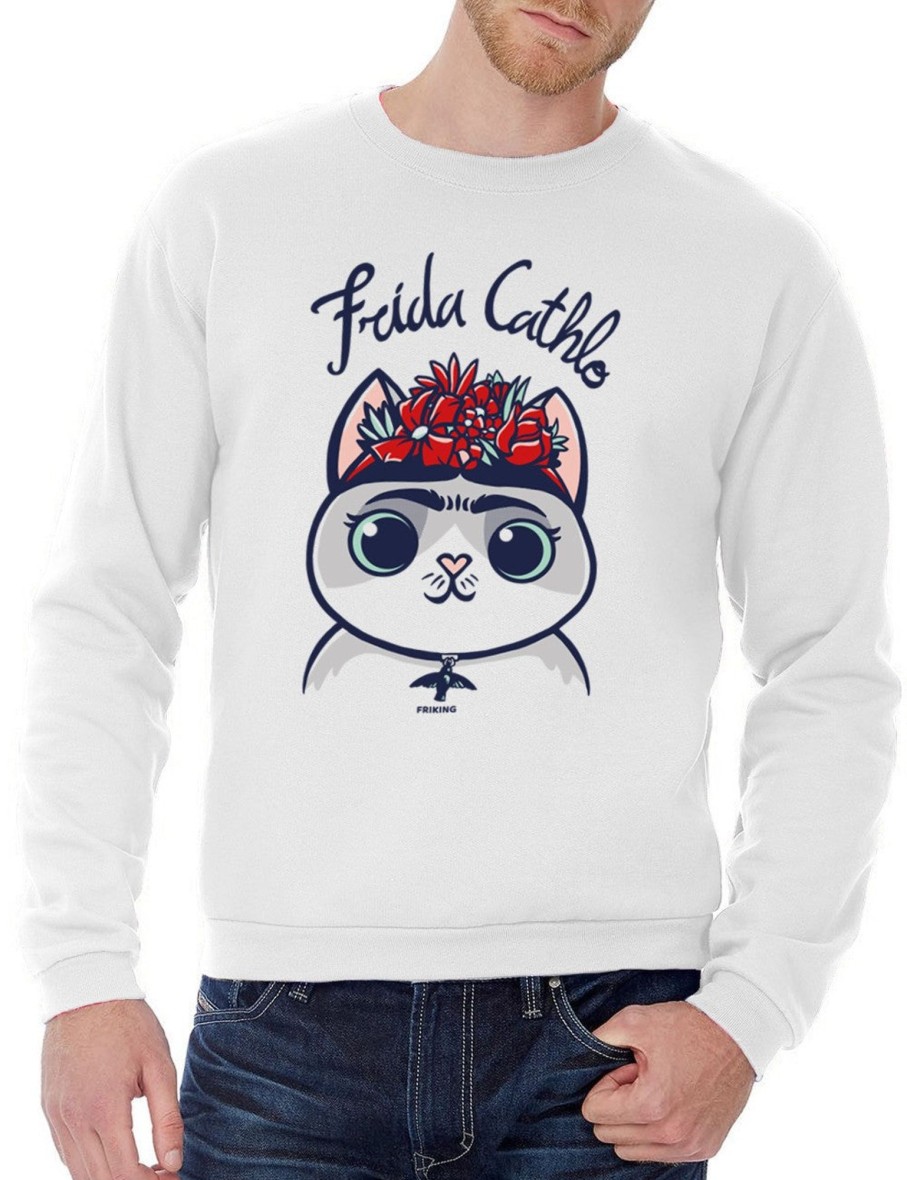 Friking Frida Cathlo - 377 | Sudaderas Sin Capucha Uni