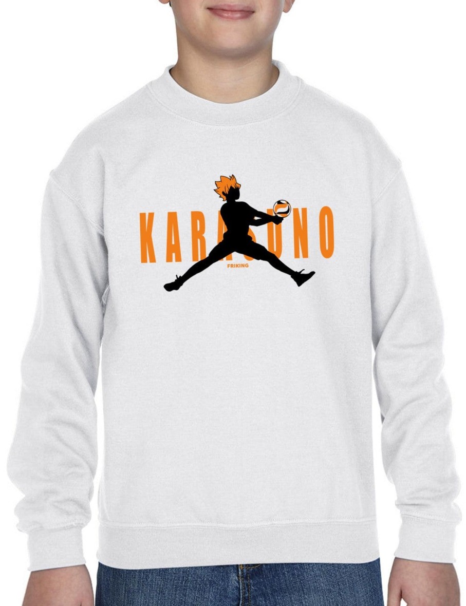 Friking Volleyball Silhouette - 289 | Sudaderas Sin Capucha Nino