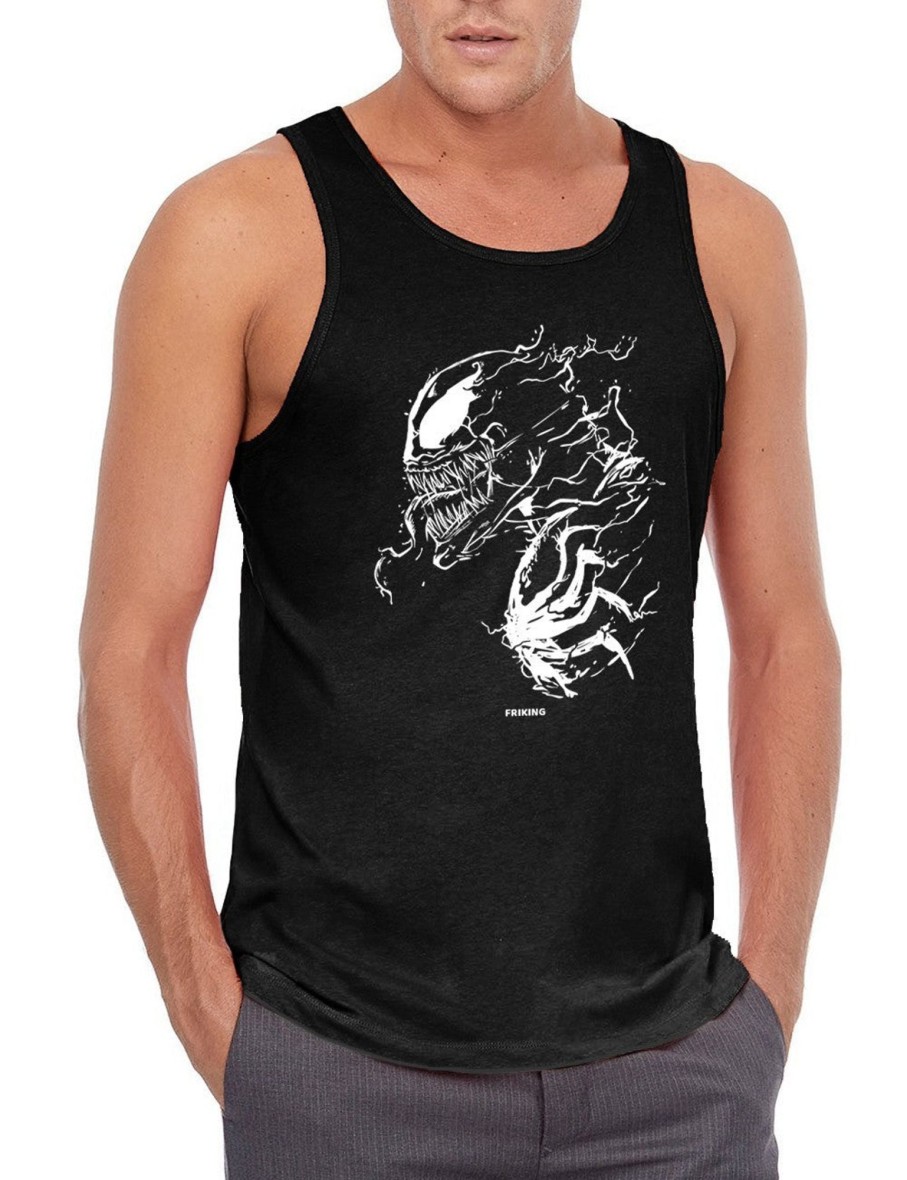 Friking Black Alien - 95 | Camisetas De Tirantes