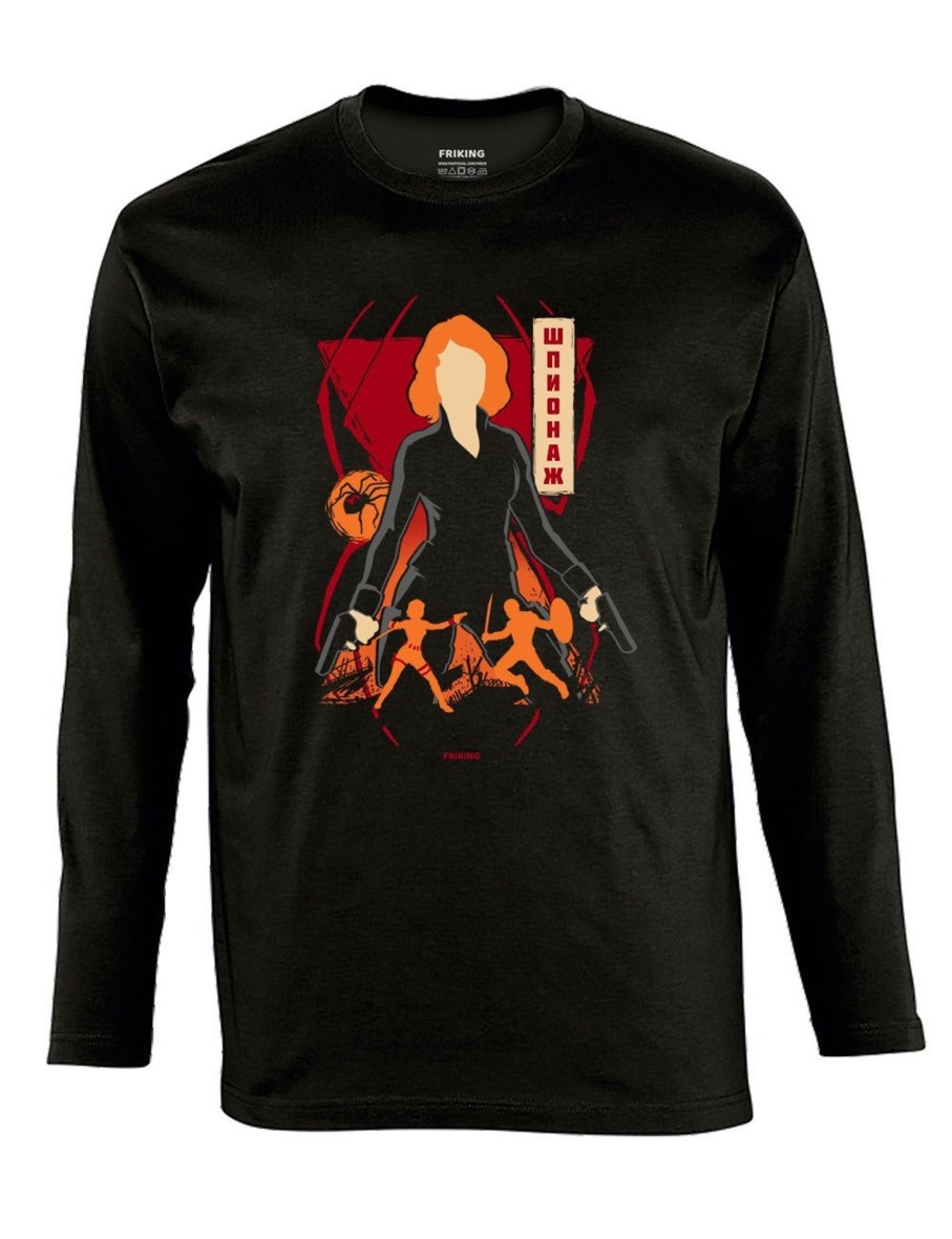 Friking Russian Spy - D 142 | Camisetas Manga Larga Hombre