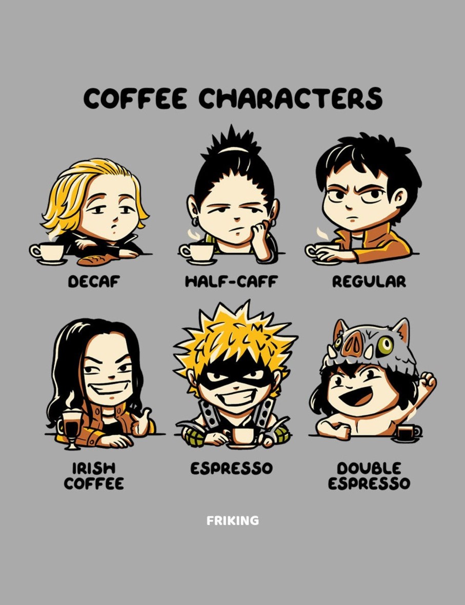 Friking Coffee Characters - 368 | Bolsas De Asas