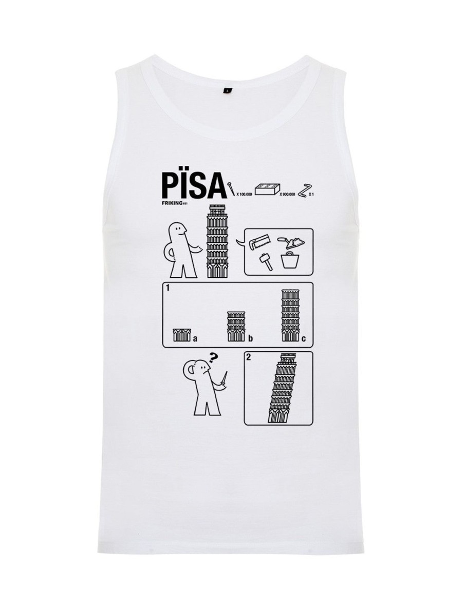 Friking Pisa - 681 | Camisetas De Tirantes