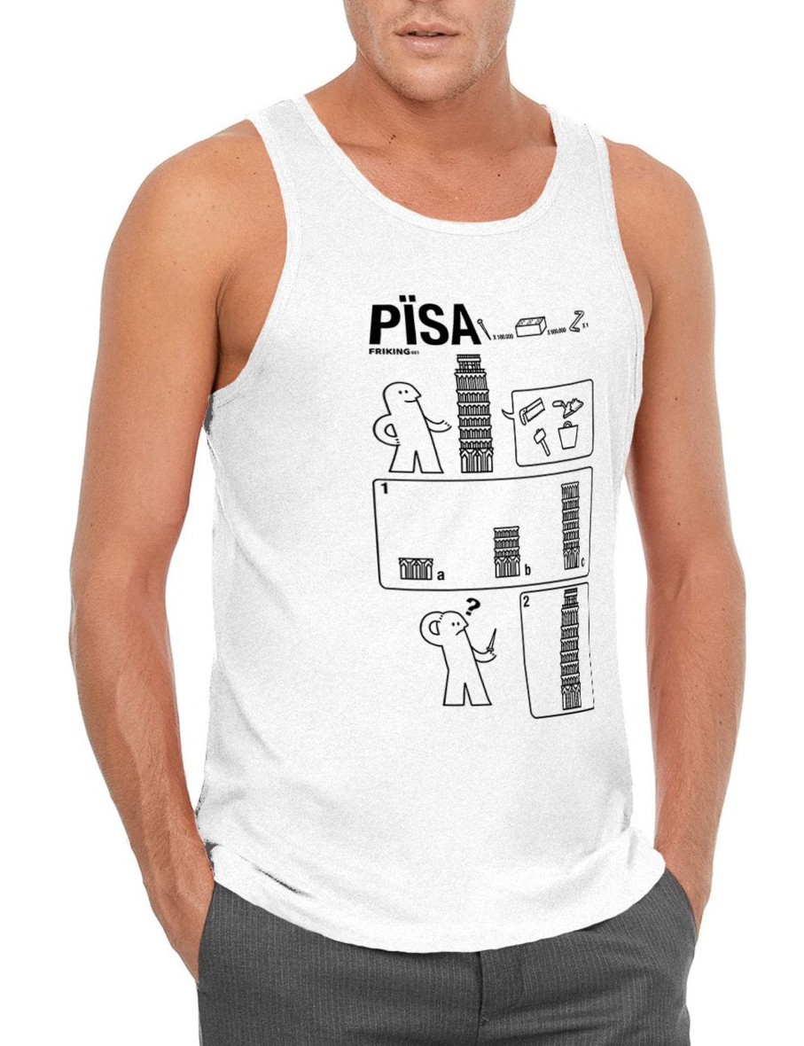 Friking Pisa - 681 | Camisetas De Tirantes