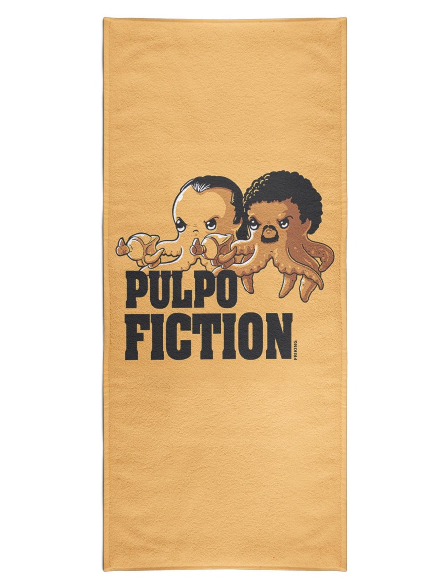 Friking Toalla Pulpo Fiction | Toallas De Playa