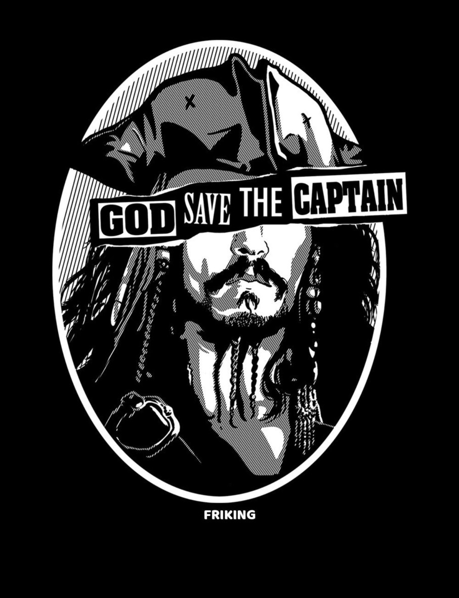 Friking God Save The Captain - 399 | Delantales