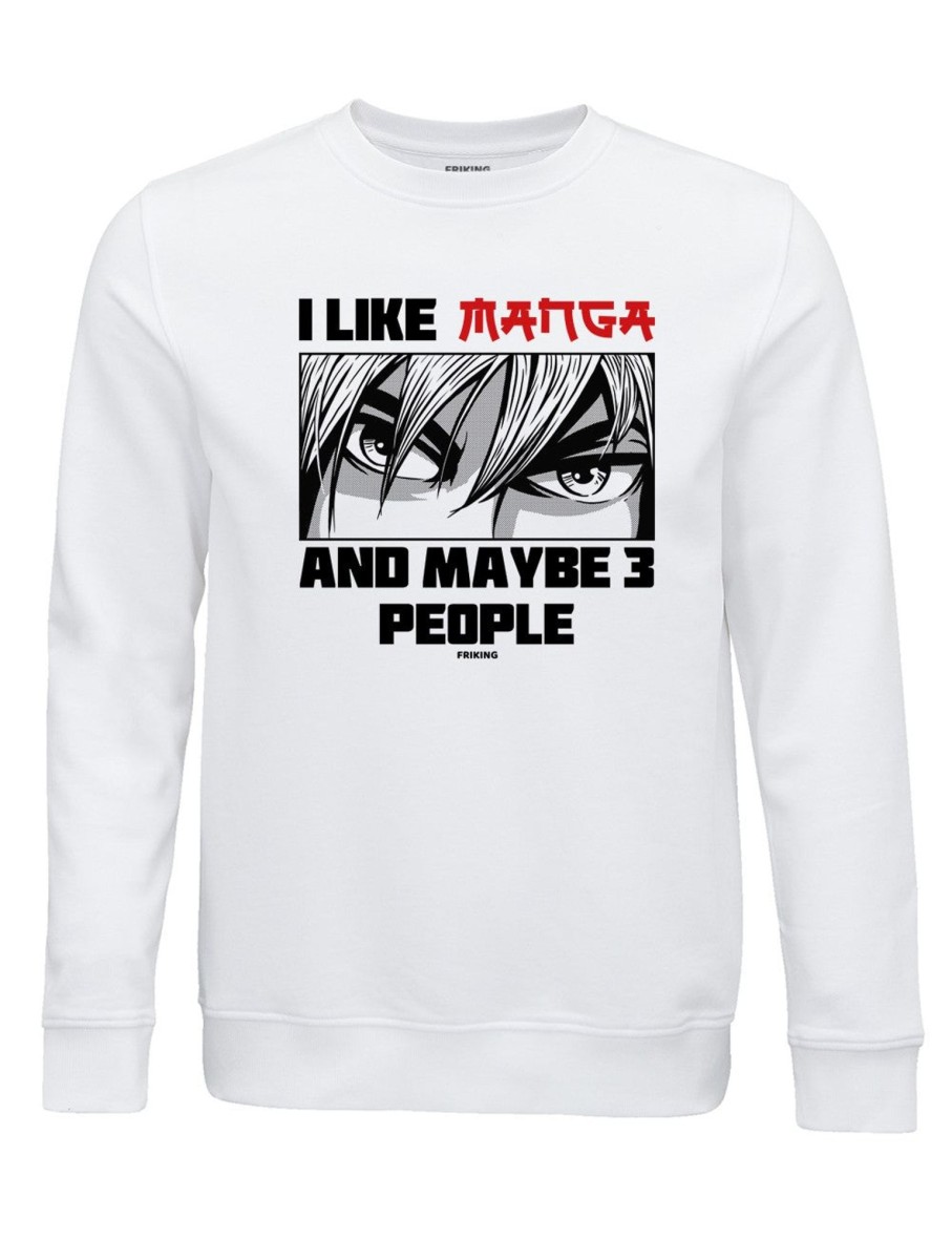 Friking I Like Manga - 364 | Sudaderas Sin Capucha Uni