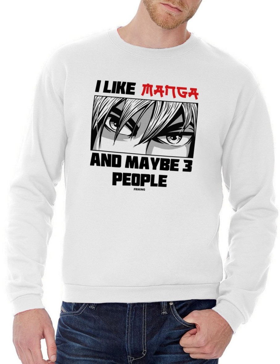 Friking I Like Manga - 364 | Sudaderas Sin Capucha Uni