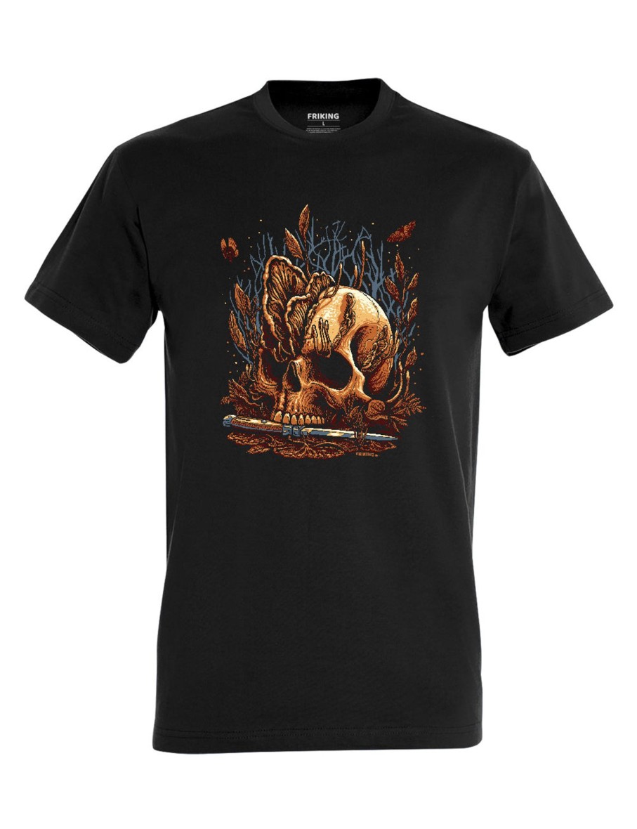 Friking Fungus Skull | Camisetas Tallas Grandes