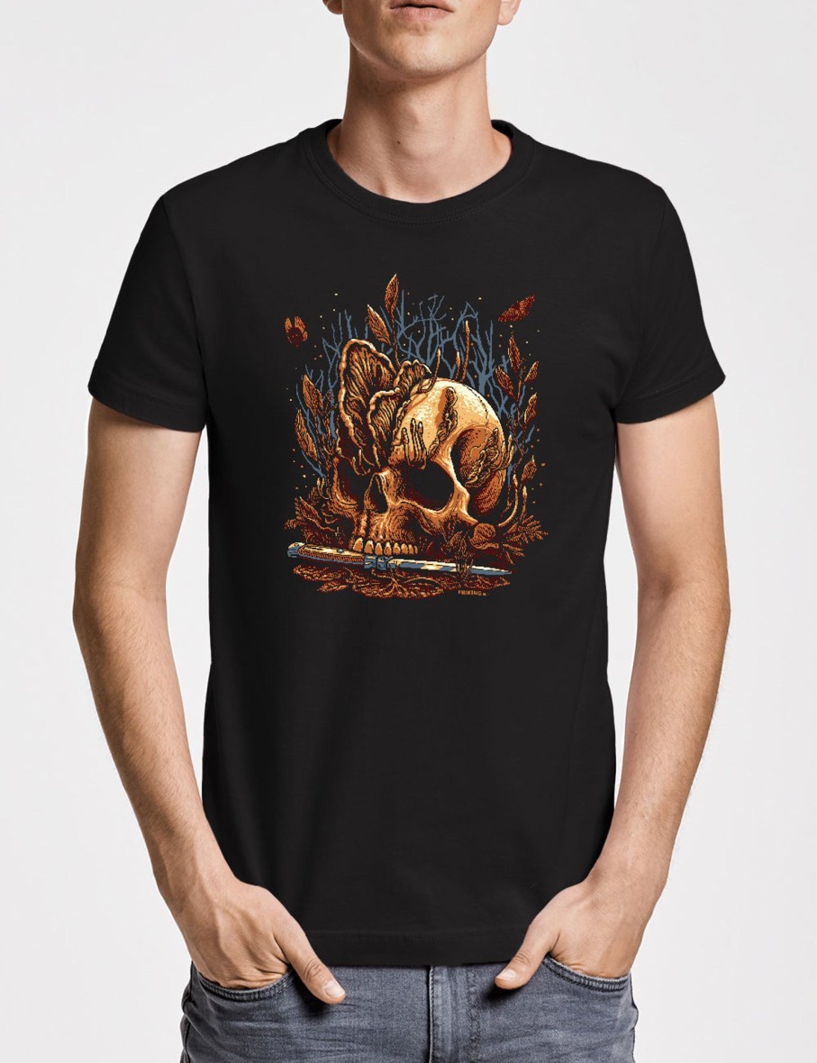 Friking Fungus Skull | Camisetas Tallas Grandes