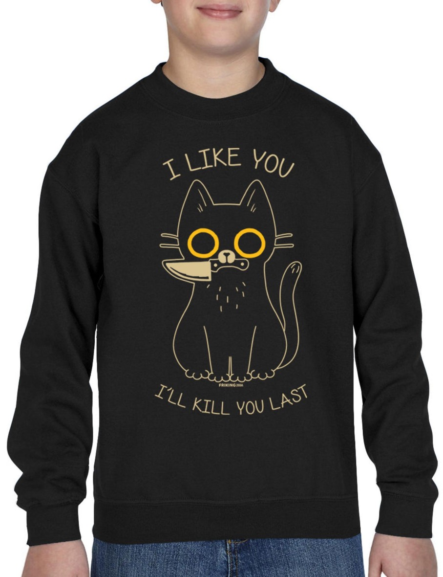 Friking I Like You - 269A | Sudaderas Sin Capucha Nino