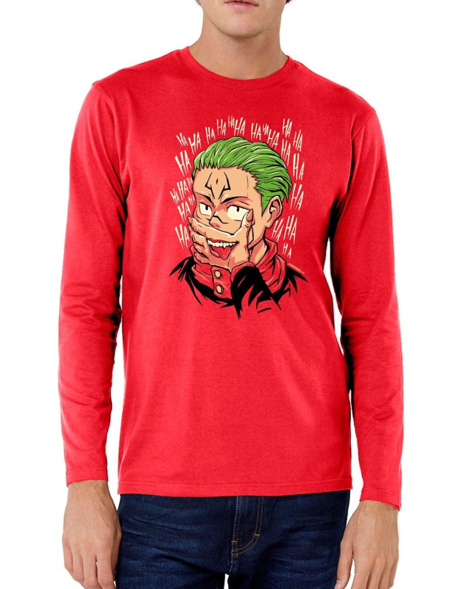 Friking Smiley Mouth - 679 | Camisetas Manga Larga Hombre