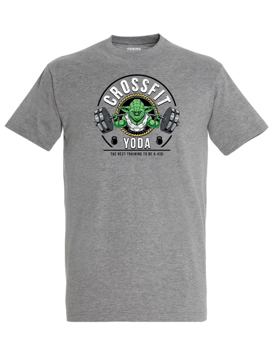 Friking Crossfit Yoda - D 249A | Camisetas Hombre