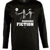 Friking Pandemic Fiction - 86 | Camisetas Manga Larga Hombre