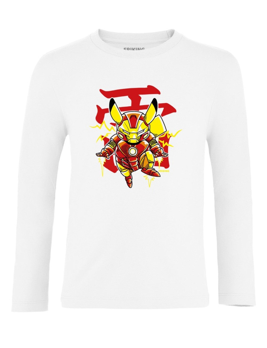 Friking Electric Iron - 358 | Camisetas Manga Larga Nino