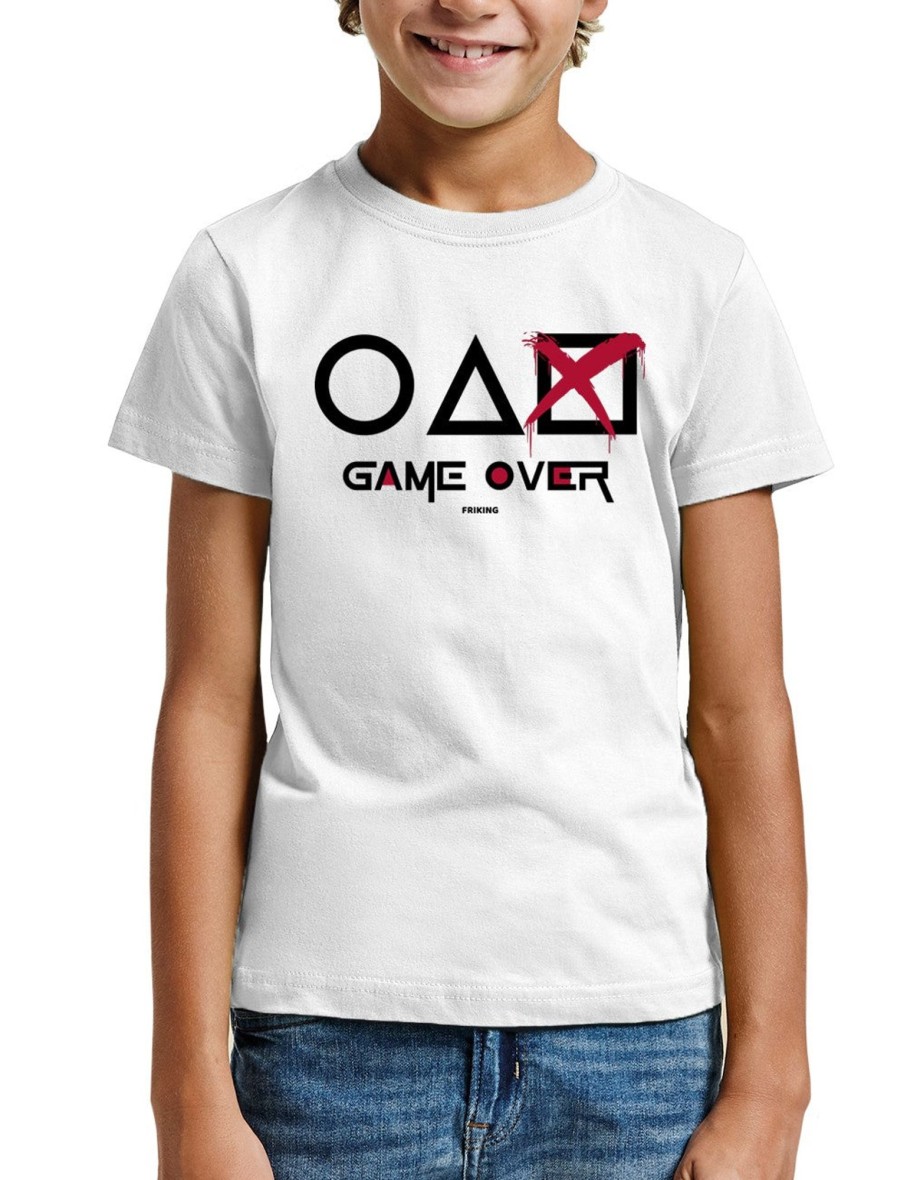 Friking Game Over Squid - 261 | Camisetas Nino