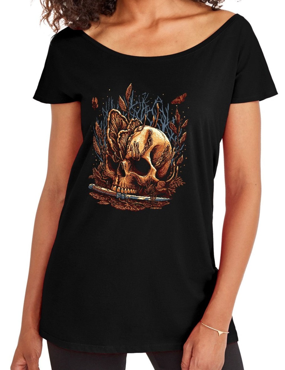 Friking Fungus Skull - 659 | Camisetas New York