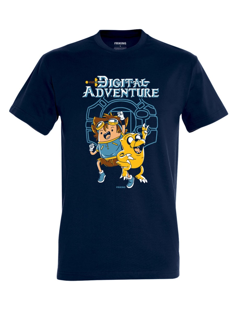 Friking Digital Adventure | Camisetas Tallas Grandes