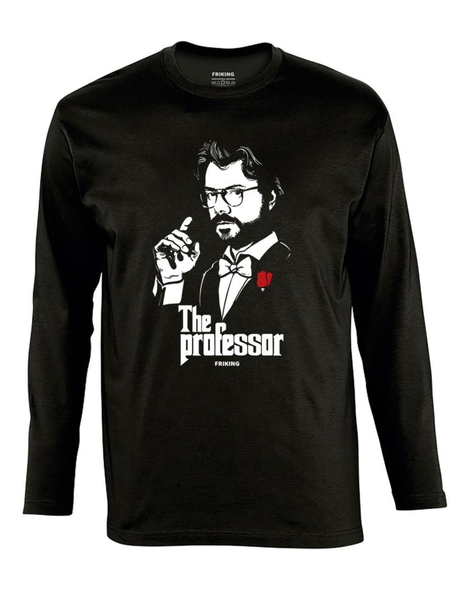 Friking The Professor - 115 | Camisetas Manga Larga Hombre