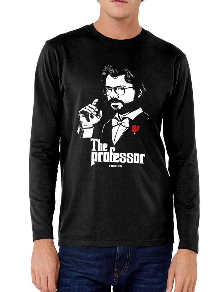 Friking The Professor - 115 | Camisetas Manga Larga Hombre