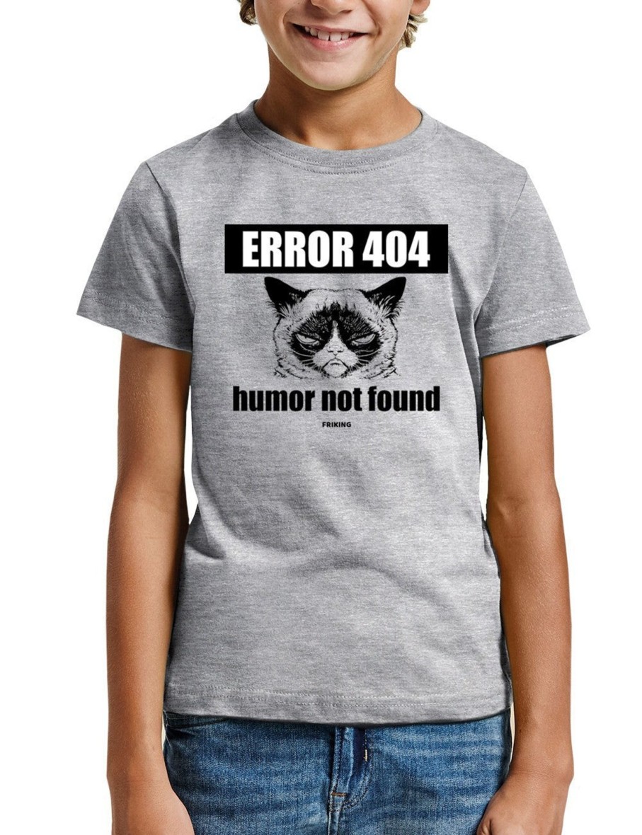 Friking Error 404 Humor Not Found - 82 | Camisetas Nino