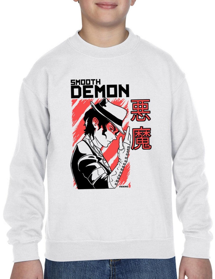 Friking Smooth Demon - 281 | Sudaderas Sin Capucha Nino