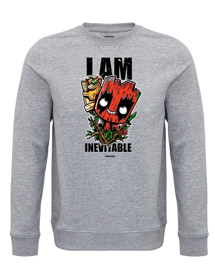 Friking I Am Invincible - 60 | Sudaderas Sin Capucha Uni